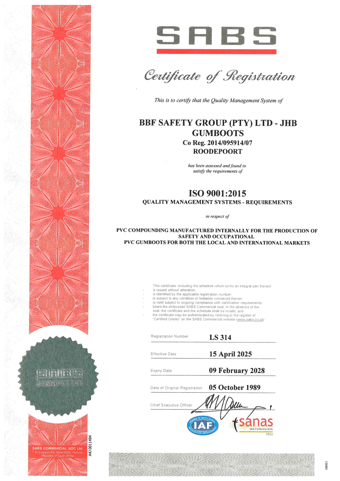 ISO 9001:2015